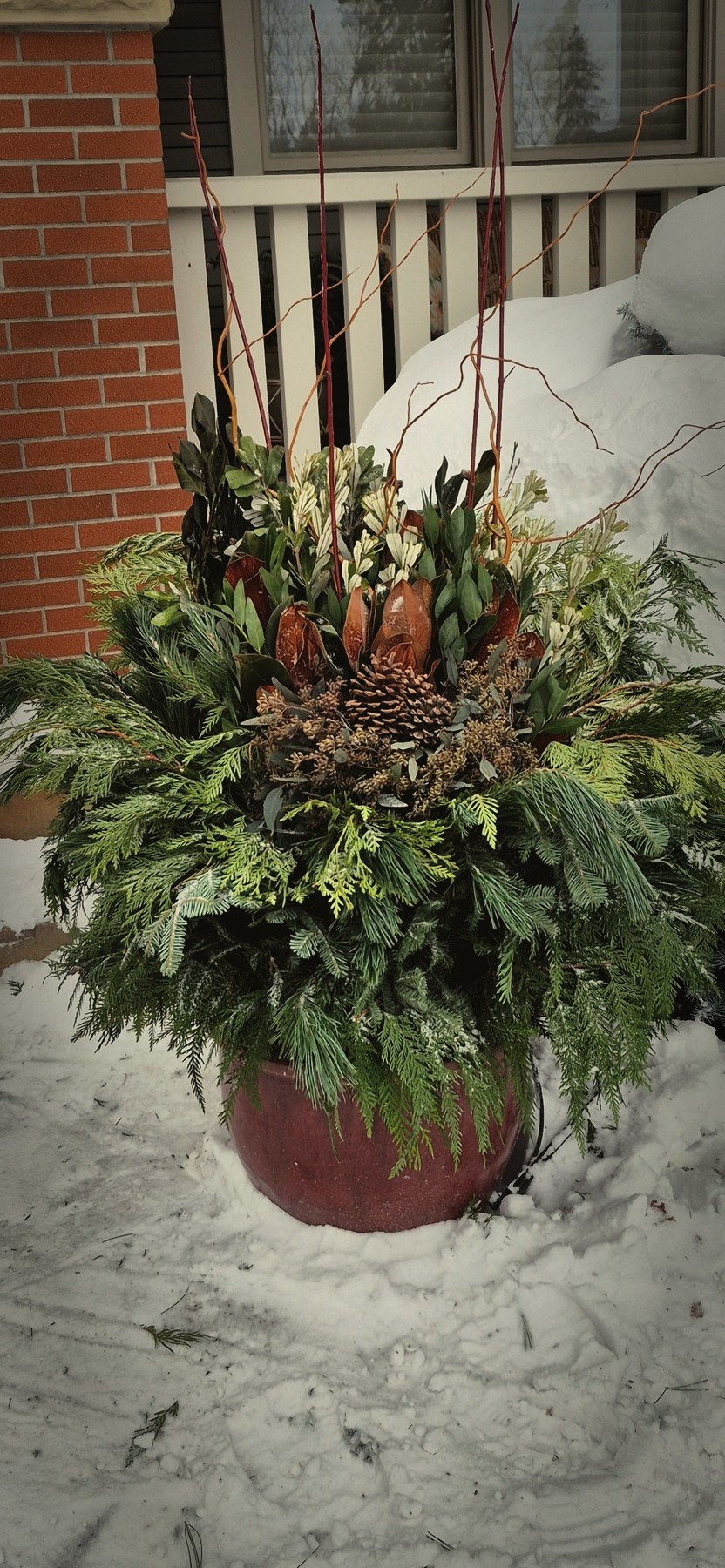 Winter planters, no. 8